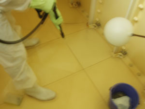消毒の様子2