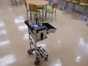 空気環境測定業務の様子1