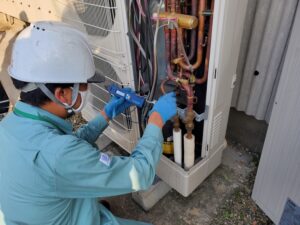 空調設備管理の様子1