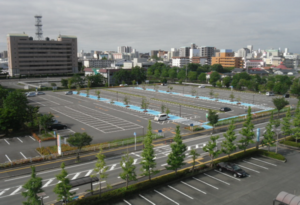 駐車場全景
